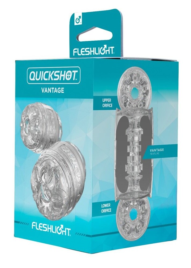 Наскрізний мастурбатор Fleshlight Quickshot Vantage F19914 фото