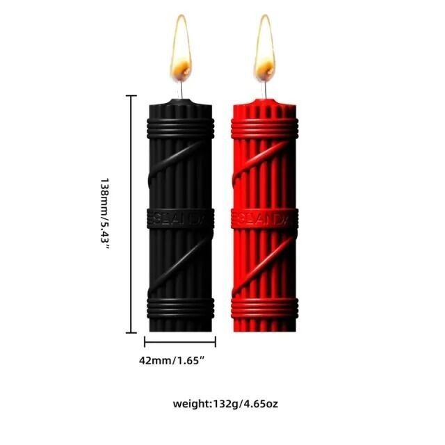 Набір свічок для BDSM LOCKINK SEVANDA Fetish Drip Candles Set SX0861 фото
