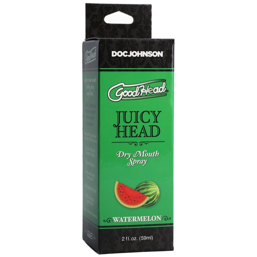 Зволожувальний спрей для мінету зі смаком кавуна Doc Johnson Juicy Head Watermelon SO6066 фото