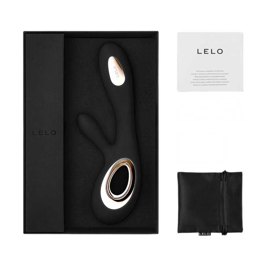 Вібратор-кролик LELO Soraya Wave Black SO8113 фото