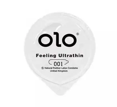 Ультратонкі презервативи OLO Silver Feeling Ultrathin (1 шт.) OL8 фото