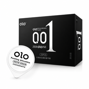 Ультратонкі презервативи OLO Black Feeling Ultrathin 10 шт OL2 фото