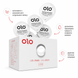 Ультратонкі презервативи OLO Silver Feeling Ultrathin зі стимулюючою кулькою 1 шт OL8 фото 3