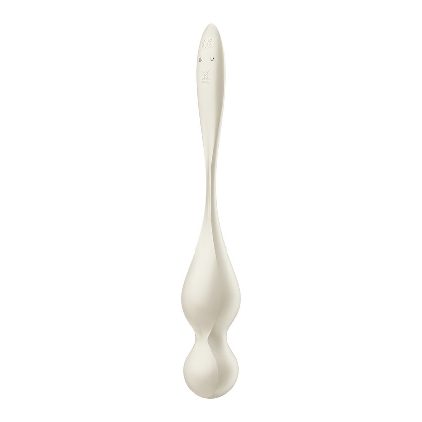 Смарт вагінальні кульки з вібрацією Satisfyer Love Birds 1 White SX0569 фото