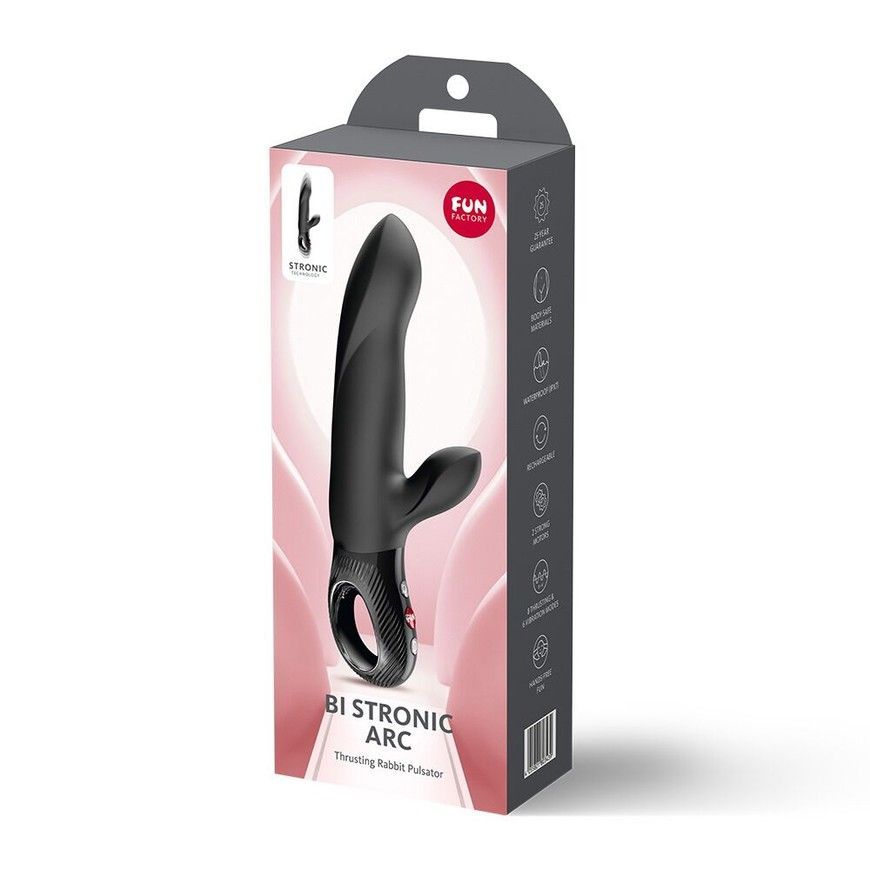 Пульсатор Fun Factory Bi Stronic Arc Black SX4310 фото
