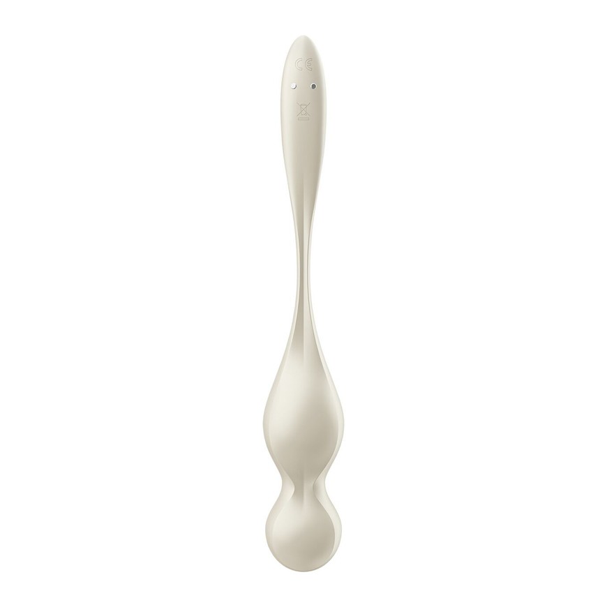 Смарт вагінальні кульки з вібрацією Satisfyer Love Birds 1 White SX0569 фото