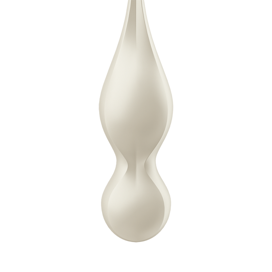 Смарт вагінальні кульки з вібрацією Satisfyer Love Birds 1 White SX0569 фото