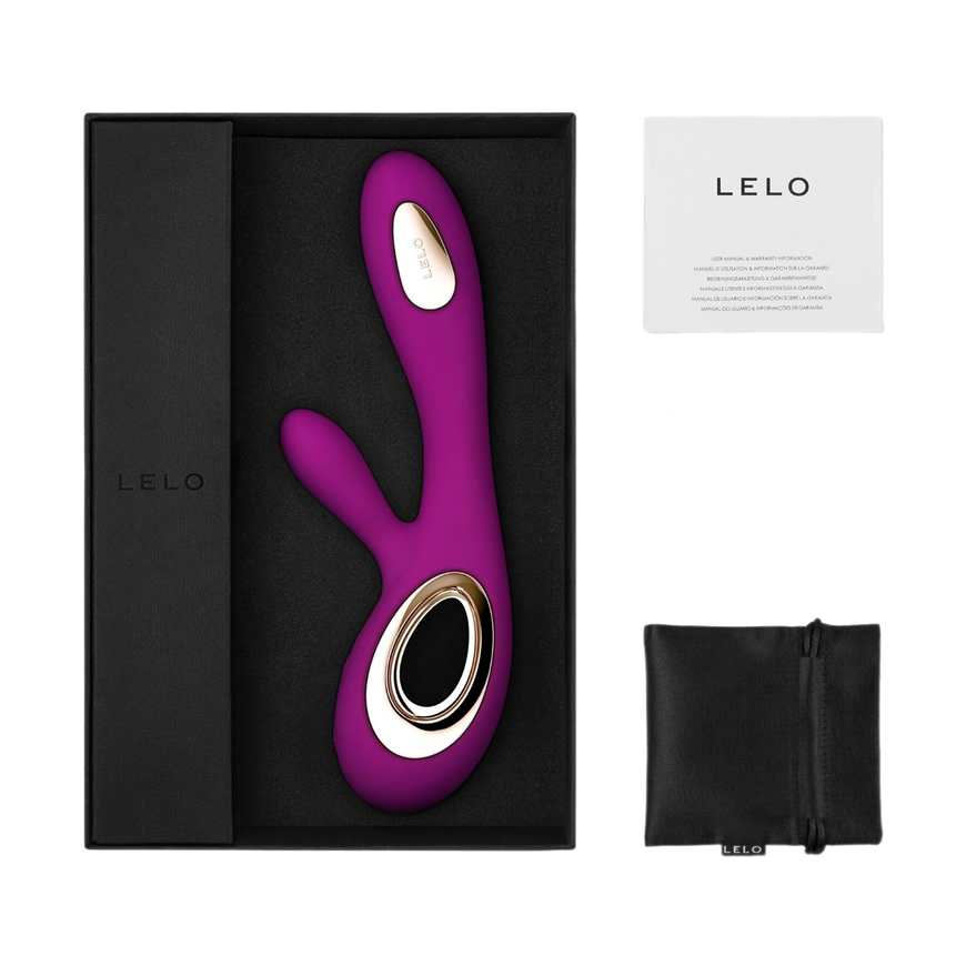 Вібратор-кролик LELO Soraya Wave Deep Rose SO8113 фото