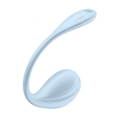 Смарт віброяйце Satisfyer Smooth Petal Light Blue SX0667 фото