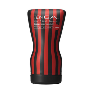 Мастурбатор TENGA Soft Case Cup Strong з м'яким корпусом та вакуумною стимуляцією SO4554 фото