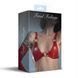 Ліф класичний Feral Feelings Bikini Top Red Trasparent SO9318 фото 2