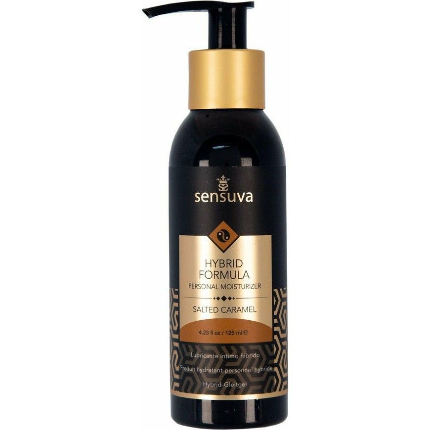 Лубрикант на гібридній основі Sensuva Hybrid Salted Caramel зі смаком солоної карамелі 125 мл SO3539 фото