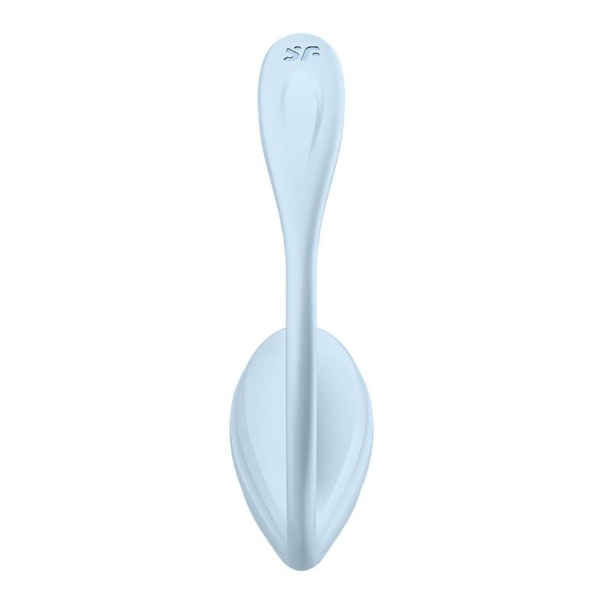 Смарт віброяйце Satisfyer Smooth Petal Light Blue SX0667 фото