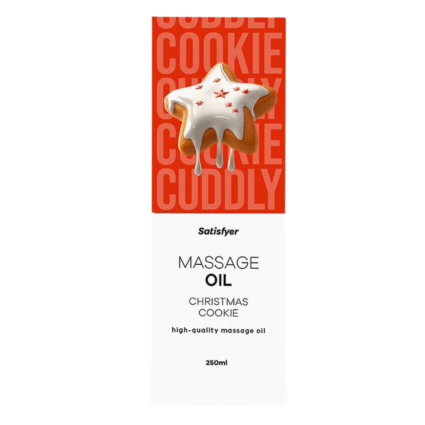 Масажна олія Satisfyer Massage Oil Christmas Cookie 250 мл SX2712 фото