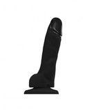 Реалістичний фалоімітатор Strap-On-Me Soft Realistic Dildo Black Size S SO4517 фото