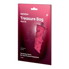 Мішечок для зберігання іграшок Satisfyer Treasure Bag XL Pink SX0554 фото