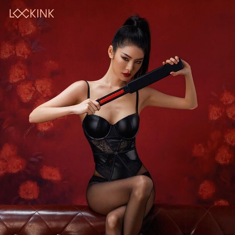 Падл LOCKINK SEVANDA Braided-handle Spanking Paddle SX0877 фото