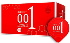 Збуджуючі презервативи OLO Red з розігріваючим ефектом (10 шт.) OL4 фото
