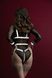 Жіноча збруя з ланцюгом та фіксаторами Feral Feelings Harness with Cuffs White SO8254 фото 4