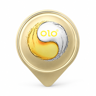 Пролонгуючі презервативи OLO Gold Ice&Fire 1 шт OL5 фото