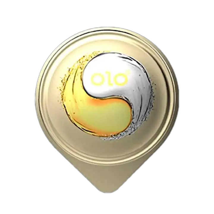 Пролонгуючі презервативи OLO Gold Ice&Fire (1 шт.) OL5 фото