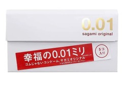 Поліуретанові Sagami Original 0.01 (5 шт.) SG11 фото