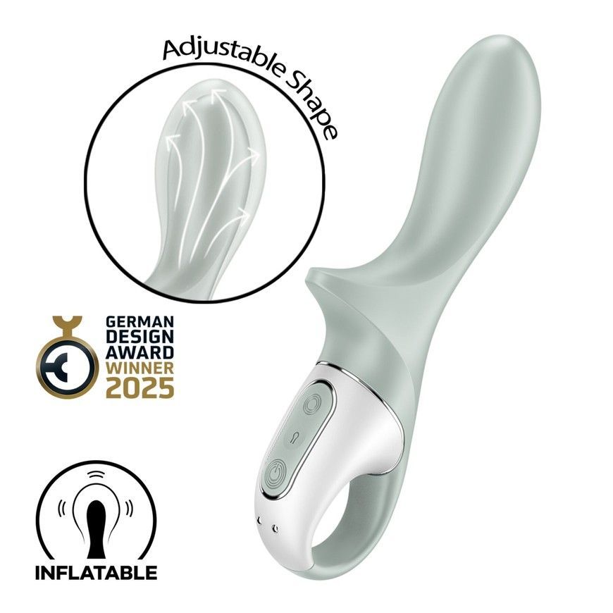 Анальний надувний вібратор Satisfyer Air Pump Booty 3 SX2175 фото
