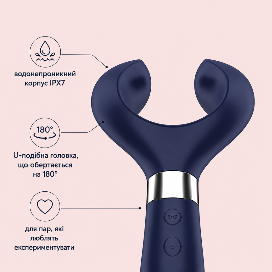 Вібратор для пар Satisfyer Endless Fun Blue SO6992 фото