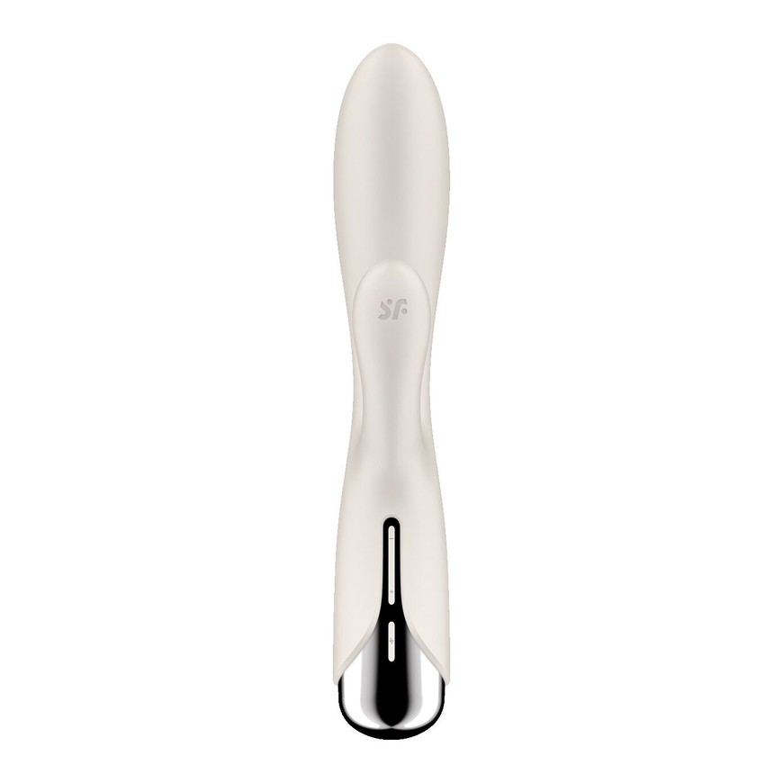 Вібратор-кролик з ротацією Satisfyer Spinning Rabbit 1 Beige SX0563 фото