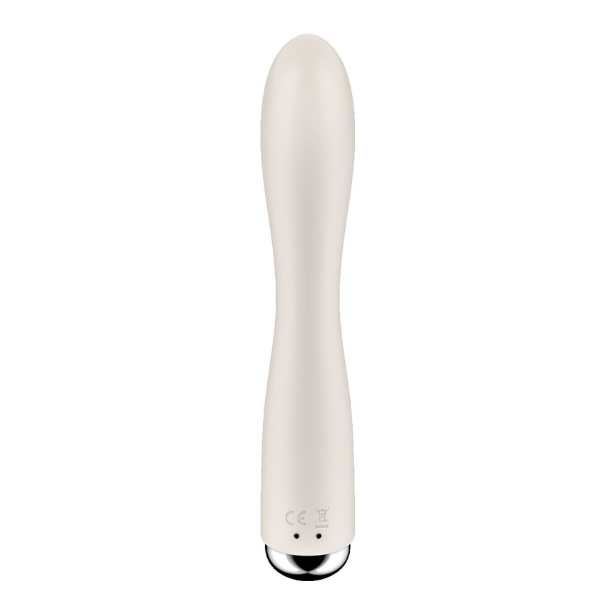 Вібратор-кролик з ротацією Satisfyer Spinning Rabbit 1 Beige SX0563 фото