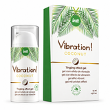 Рідкий вібратор Intt Vibration Coconut Vegan зі смаком кокосу SO5972 фото