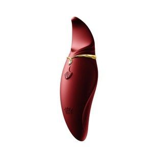 Вібратор 2в1 Zalo Hero Wine Red SO6659 фото