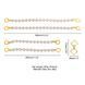 Перлинний нашийник з повідцем та наручниками LOCKINK Pearl Bondage & Restraint Set SX0908 фото 7
