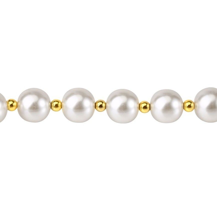 Перлинний нашийник з повідцем та наручниками LOCKINK Pearl Bondage & Restraint Set SX0908 фото