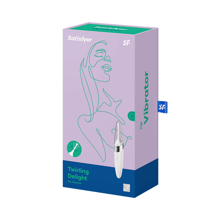 Вібратор для клітора Satisfyer Twirling Delight Rose SO5556 фото