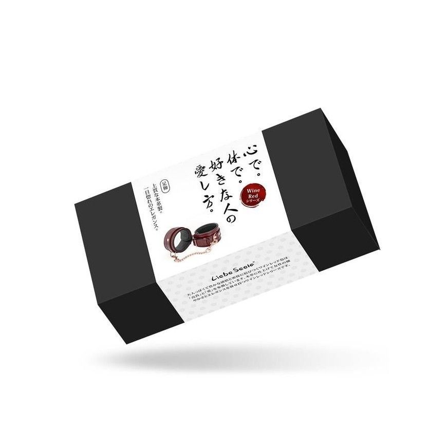 Поножі Liebe Seele Wine Red Anklecuffs SO9453 фото