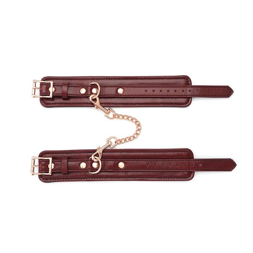 Поножі Liebe Seele Wine Red Anklecuffs SO9453 фото