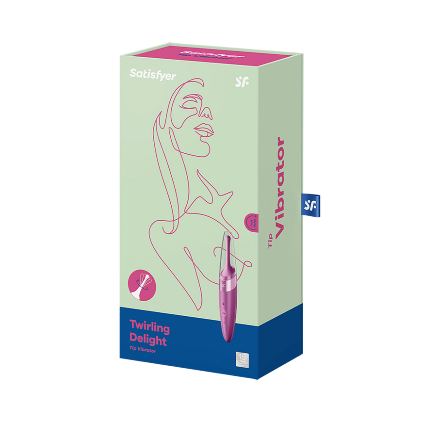 Вібратор для клітора Satisfyer Twirling Delight Rose SO5556 фото
