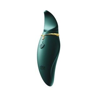Вібратор 2в1 Zalo Hero Jewel Green SO6660 фото
