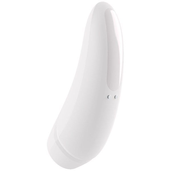Вакуумний вібратор Satisfyer Curvy 1+ White SO3781 фото