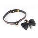 Нашийник з повідцем LOCKINK SEVANDA Love Heart Butterfly Leather Collar Set Black SX0863 фото 2