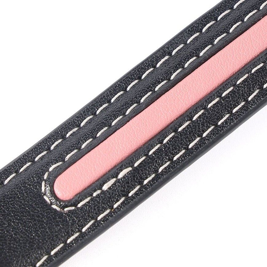 Нашийник з повідцем LOCKINK SEVANDA Love Heart Butterfly Leather Collar Set Black SX0863 фото
