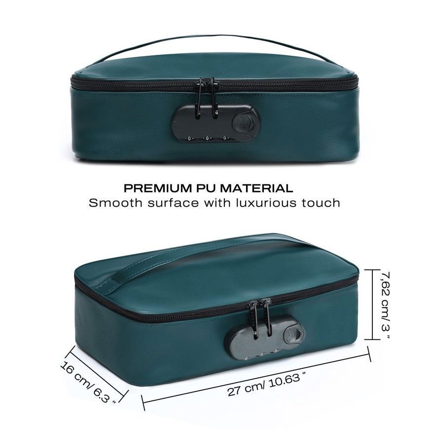 Кейс для іграшок з кодовим замком Dorcel Discreet Box GREEN SX1110 фото