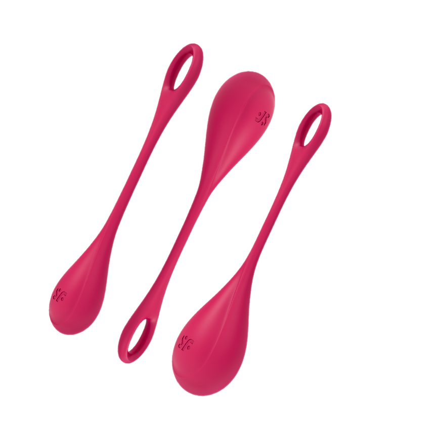 Набір йоні бусин Satisfyer Yoni Power 1 Red SO5547 фото