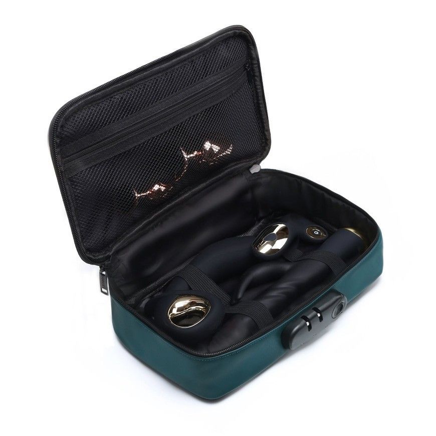 Кейс для іграшок з кодовим замком Dorcel Discreet Box GREEN SX1110 фото