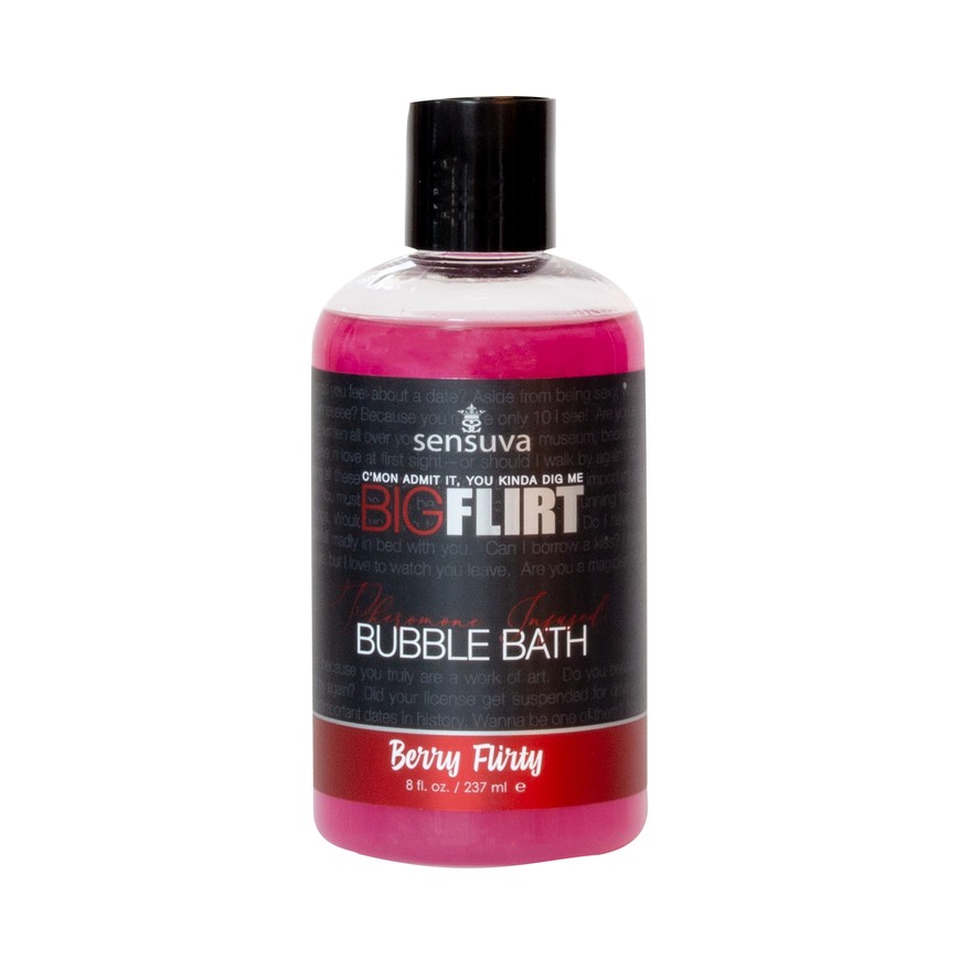 Піна для ванни Sensuva Big Flirt Pheromone Bubble Bath Berry Flirty (Wild Berries) SO7846 фото