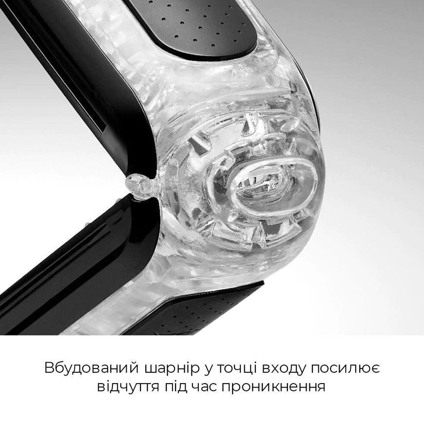Мастурбатор Tenga Flip Zero Gravity Black з вакуумною стимуляцією SO6237 фото
