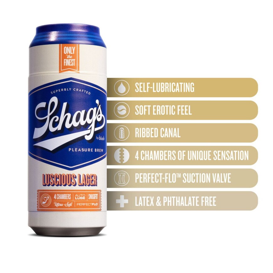 Мастурбатор Schag’s by Blush Luscious Lager Masturbator Frosted SO8840 фото