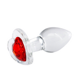 Анальна пробка NS Novelties Red Heart Small 430400 фото