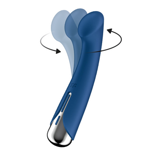 Вібратор для зони G з ротацією Satisfyer Spinning G-Spot 1 Blue SX0556 фото